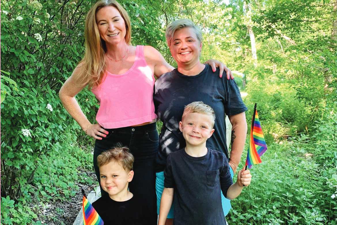 Celebrating Pride (Photo courtesy of The Abby Family)