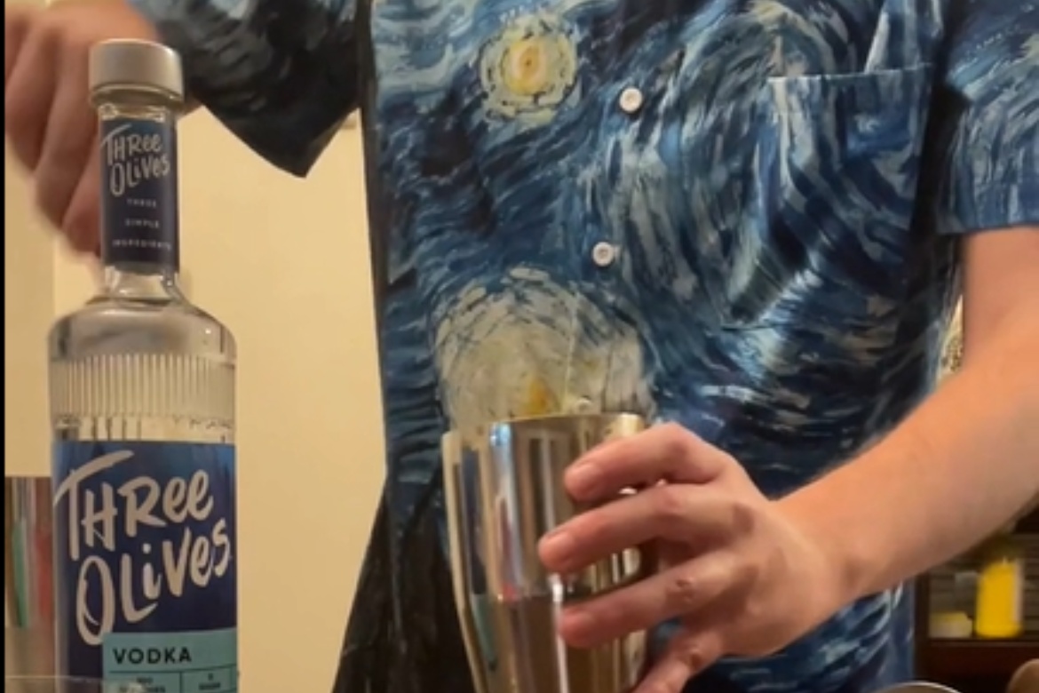 three olives Three Olives Raspberry Vodka (video by Christopher)