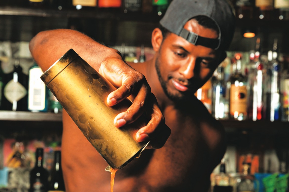 Bartender Eric at Schmitty's (Photo by Schmitty's)