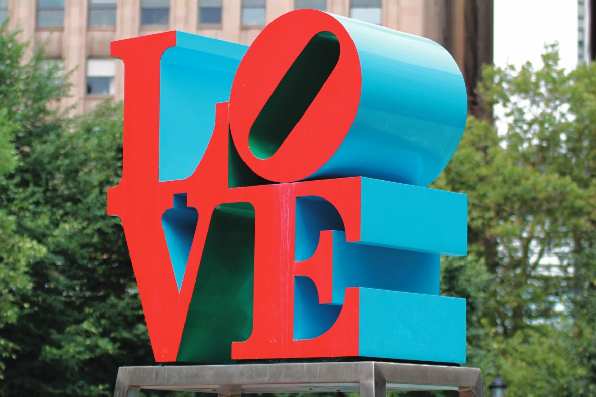 John F Kennedy Plaza, Love Park (Photo by Jerome Labouryrie)