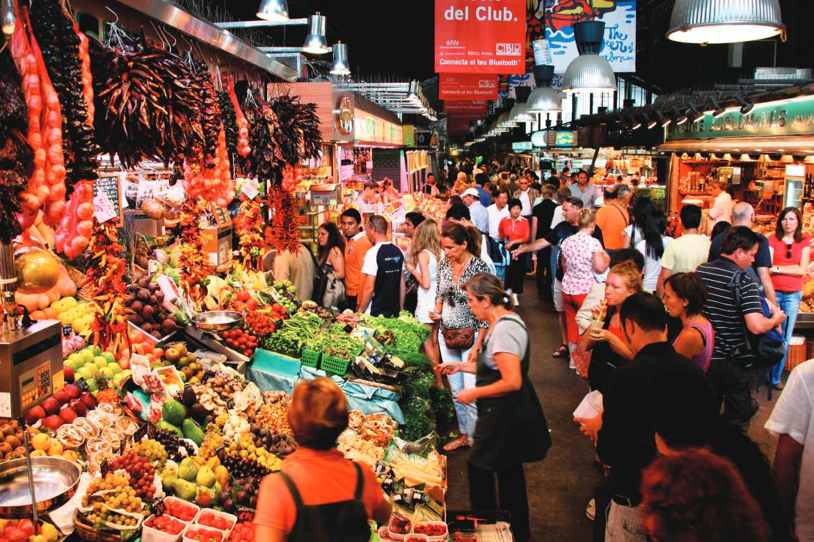 La Boqueria Market (Photo by Tupungato)