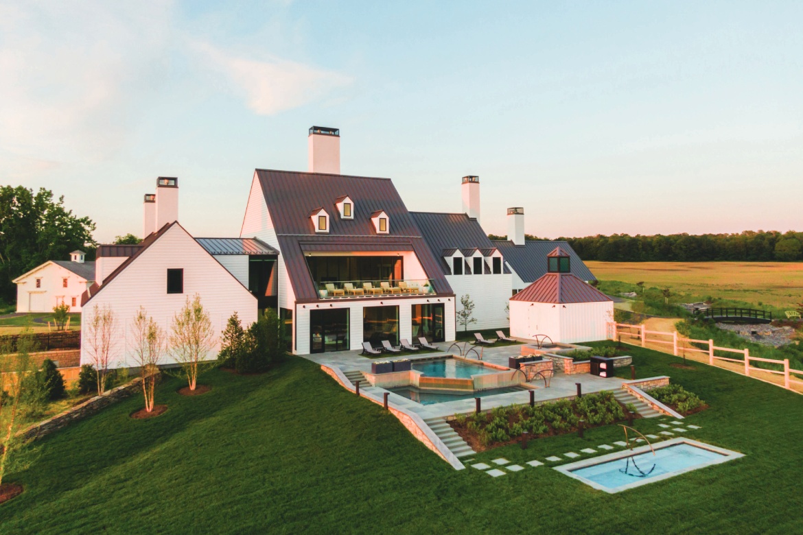 The Inns of Auroraโs newly constructed spa complex (Photo by The Inns of Aurora)