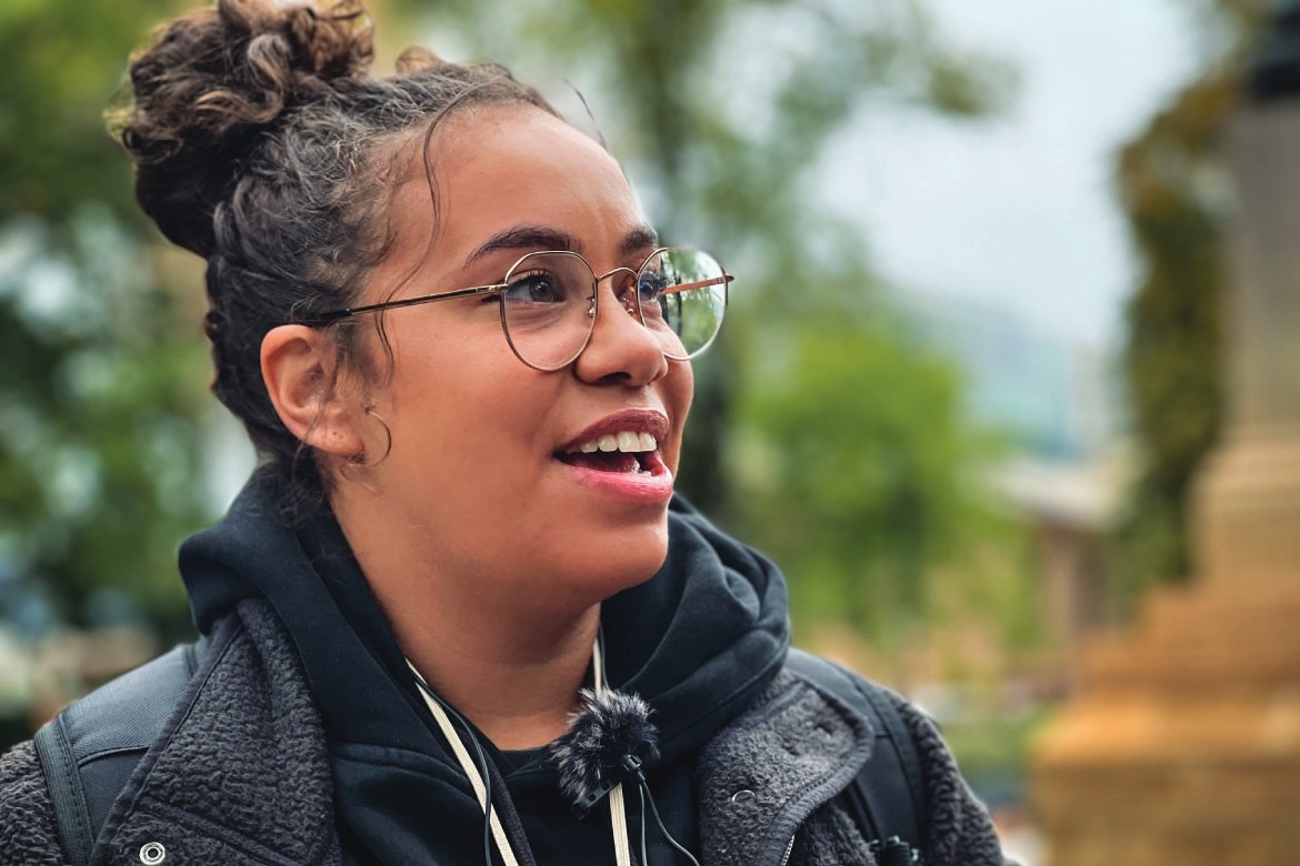 Nunami Sculthorpe-GreenFounder of Blak Led Tours (Photo by Emily Pennington)