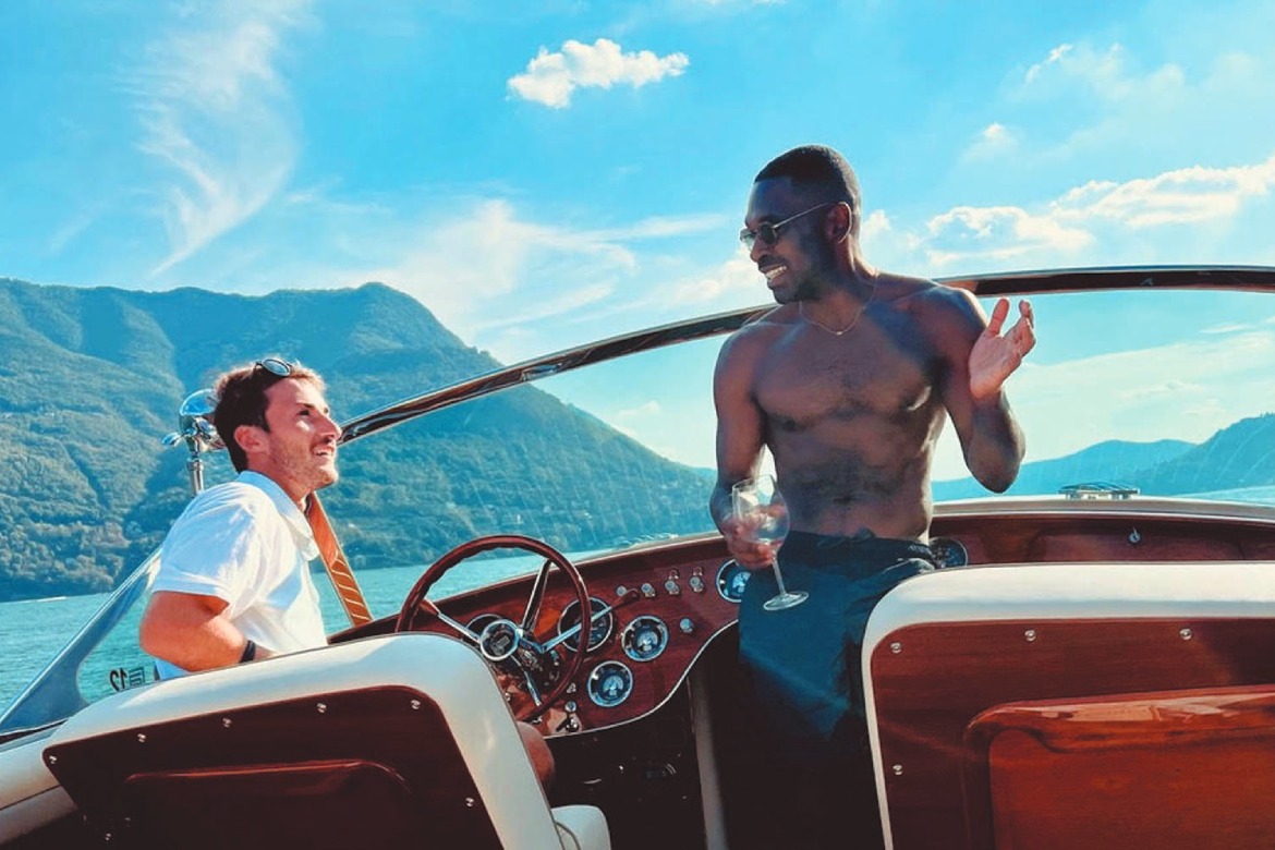 On holiday in Italy (Photo by Justin Sylvester)