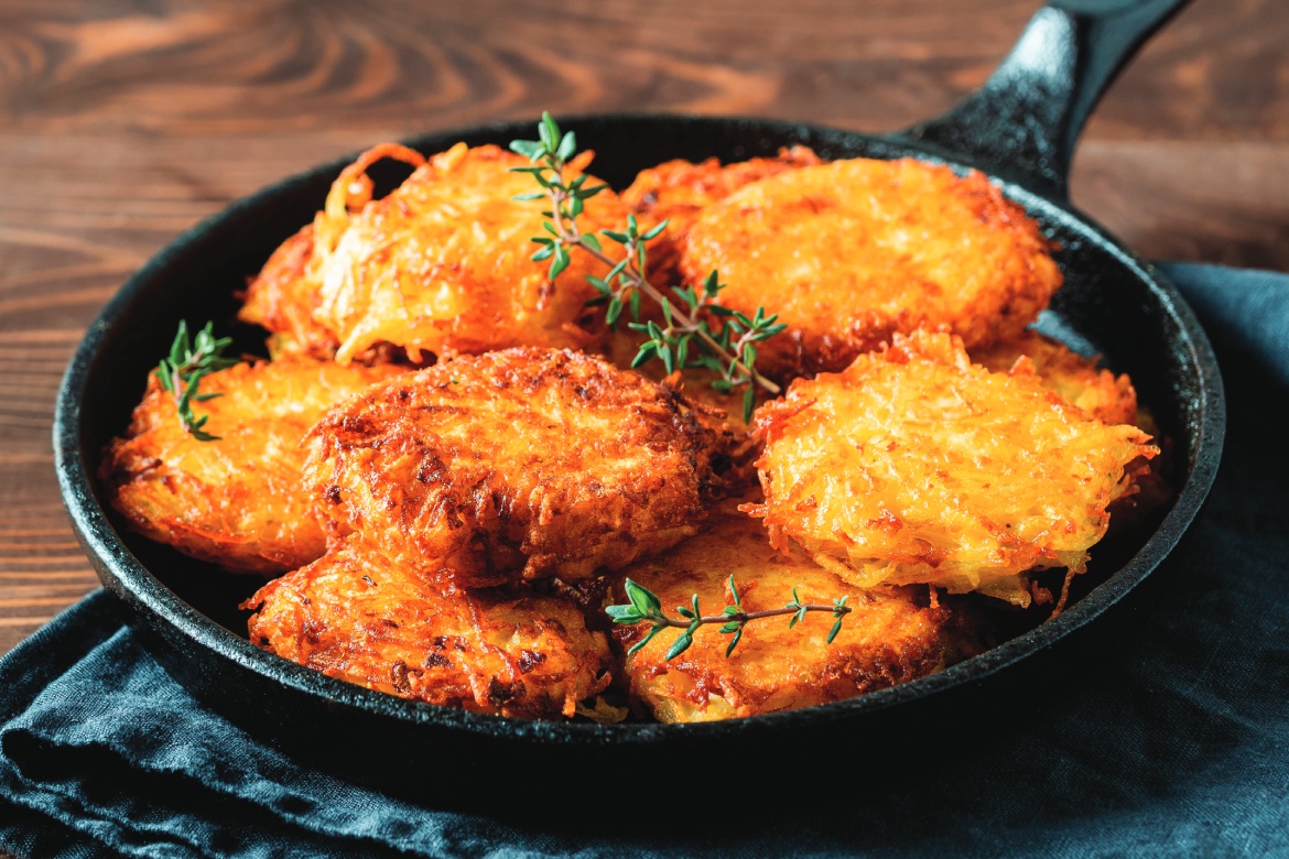 Potatoes Latkes (Photo by Fascinadora)