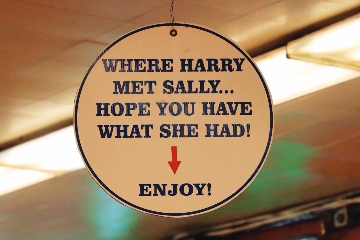 Sign at Katz's Deli (Photo by Leonard Zhukovsky)