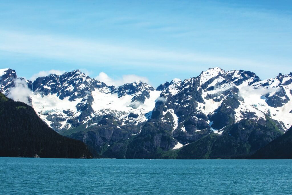 Dinali Mountains by the Ocean