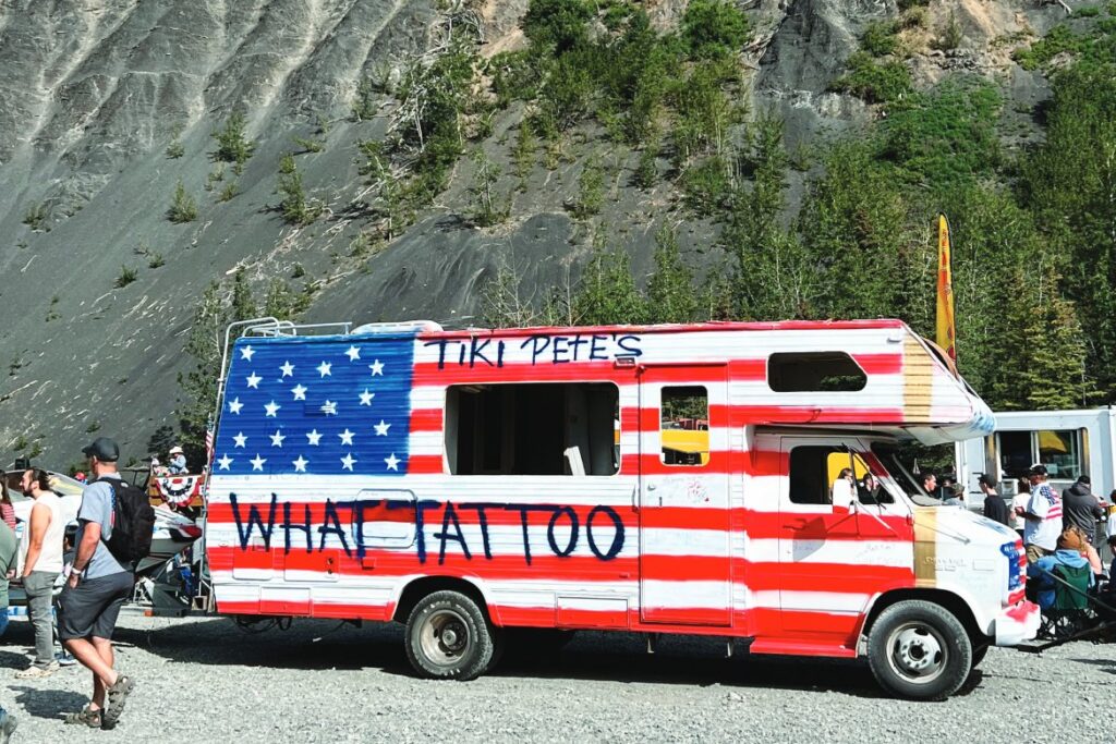 Food Truck at the Alaskan 4th of July Car Launch (Photo by Ryan Bakerink)