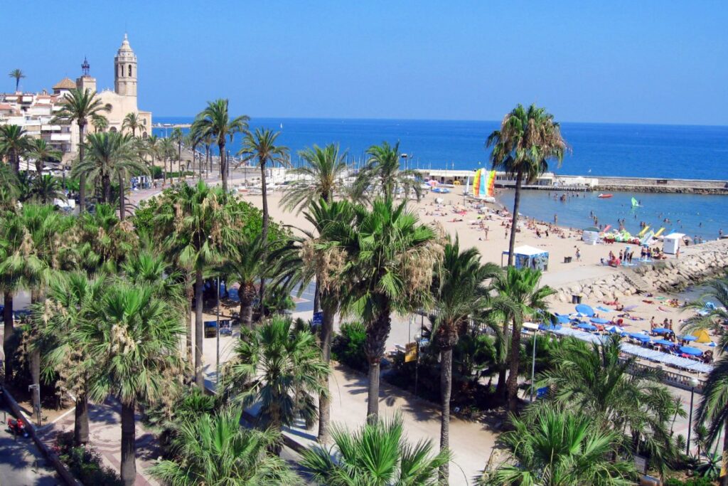 Sitges Beach Area (Photo by OlKud)