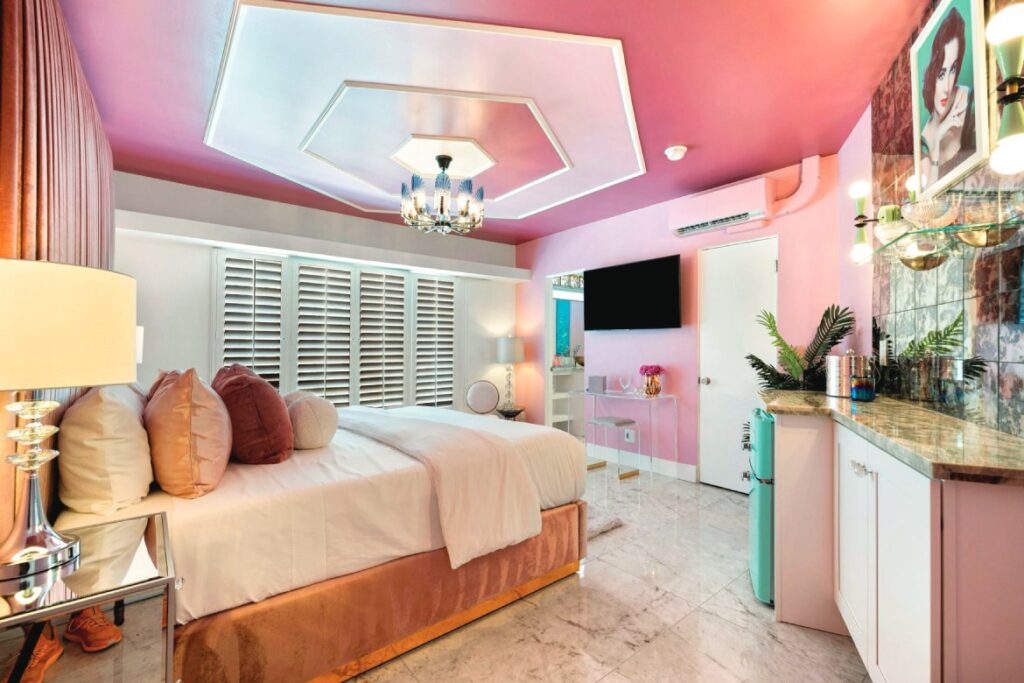 The Lavender Room at The Velvet Rope Palm Springs